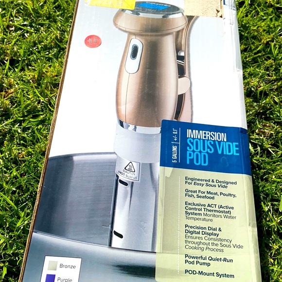 immersion sous vide pod